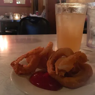 Onion Rings &amp; Whiskey Sour