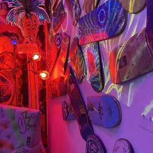 Funky skateboard vibes