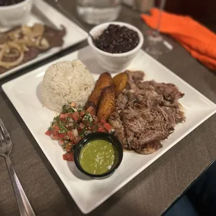 Cuban Style Roasted Pork Plate