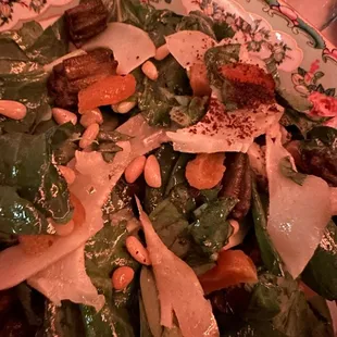 Warm artichoke salad