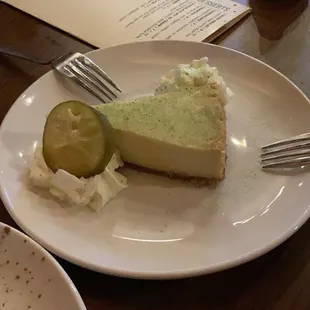 Key lime pie