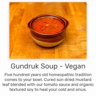 Gundruk Soup