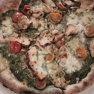 Pesto Chicken Pizza