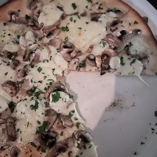 Mushroom Truffle Pizza