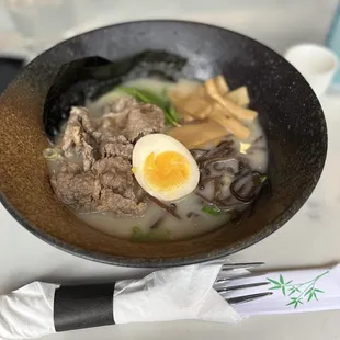 Batter's Favorite Ramen with beef