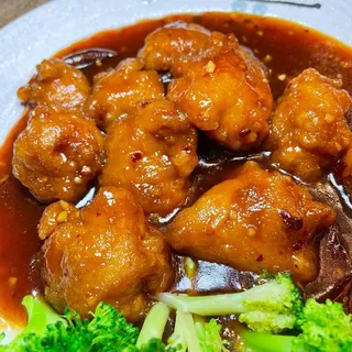 Mango General Tso Chicken