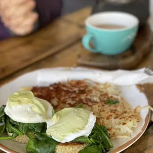 Quinoa Eggs Benedict