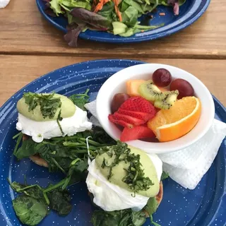 Quinoa Eggs Benedict