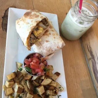 Candied Matcha Latte