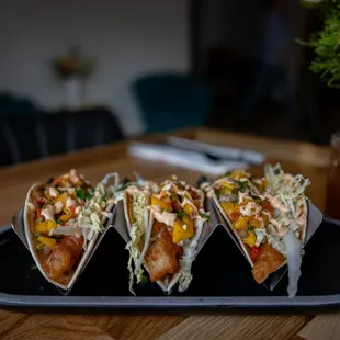 Fish Tacos, Fresh Atlantic Cod