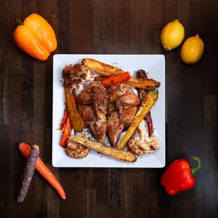 food, chicken wings and fried chicken