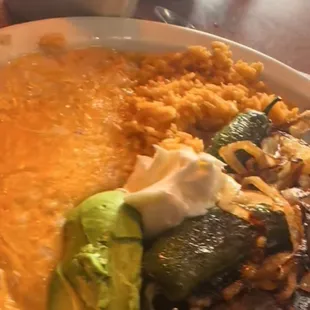 Carne asada plate