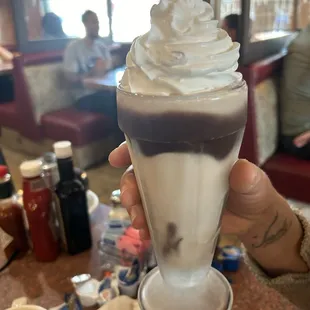 Chocolate milkshake
