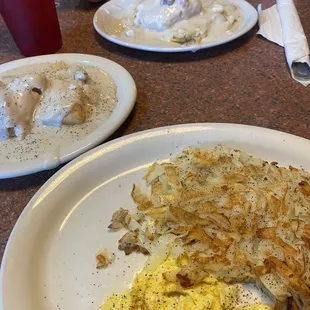 Our Famous Biscuits and Gravy Half Order