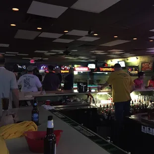 From the back corner of the bar