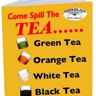 Saturday Night Special!! Get Your Tea Here!!!