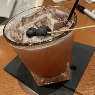 Mr. Blueberry cocktail