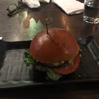 Portobello Mushroom Cap Burger