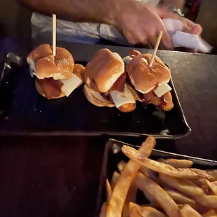 Chicken sliders