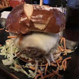 Build your own burger with Bison patty.