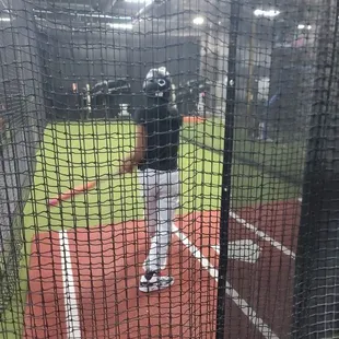 1st time ever practicing softball.