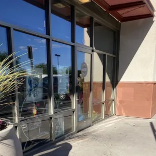 Entrance, plenty of parking nearby