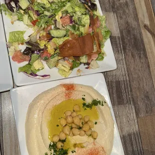 hummus Fattoush Salad