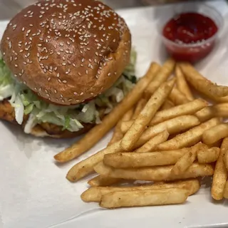 Grilled Chicken Burger