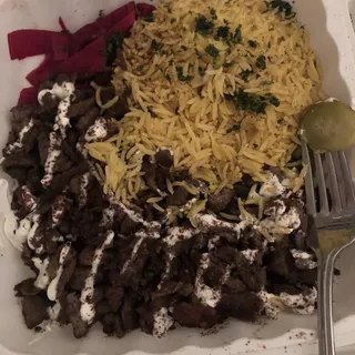 Shawarma Platter Dinner
