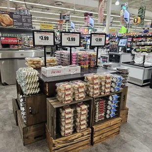  a grocery store with a variety of products