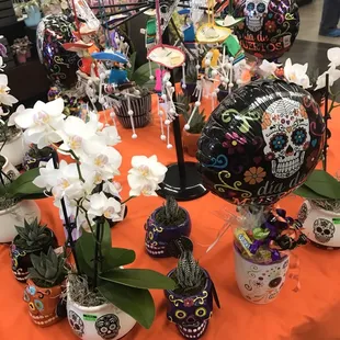 Dia de Los muertos in floral