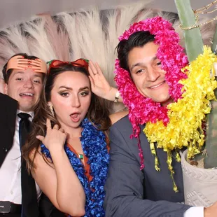 1970 VW Bus Photo Booth with props