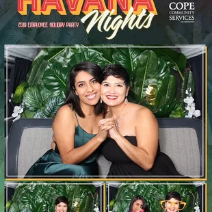 1970 VW Bus Photo Booth - Custom overlay and background.