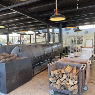 the inside of a restaurant
