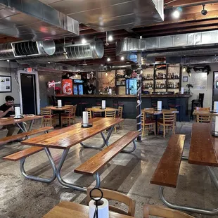 Inside seating