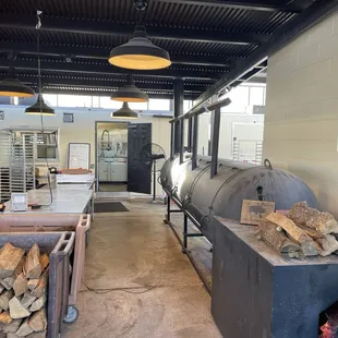 the inside of a restaurant