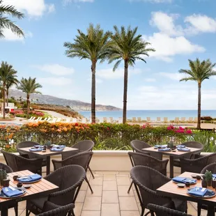 a view of the ocean from the patio