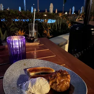 Whisky Miso Bread Pudding