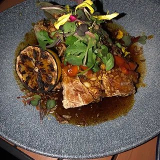 Crispy Sea Bass Fillet