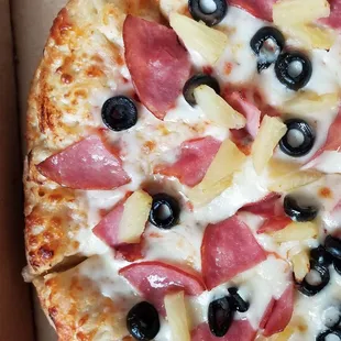 Small pizza, plenty for one