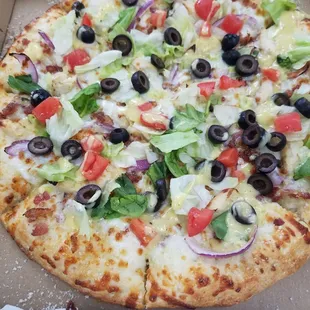 pizza, food