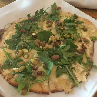 pistachio flatbread