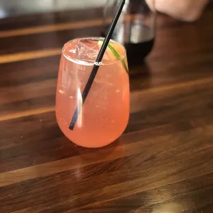 Watermelon and Gin cocktail