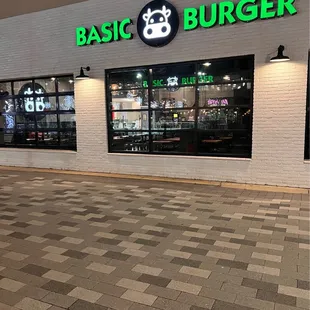 Outside