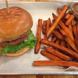 Basic Fried Chicken Sandwich