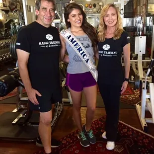 With Miss World United States