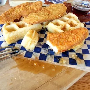 Chicken and Waffles