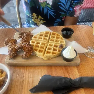 Chicken and Waffles