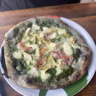 Basil and Barley Pizza