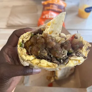 Machaca Burrito